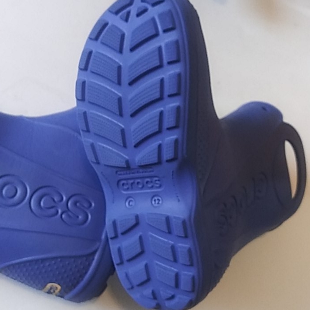 SOLD! Crocs Rain Boots Unisex Size 12 - Picture 11 of 15